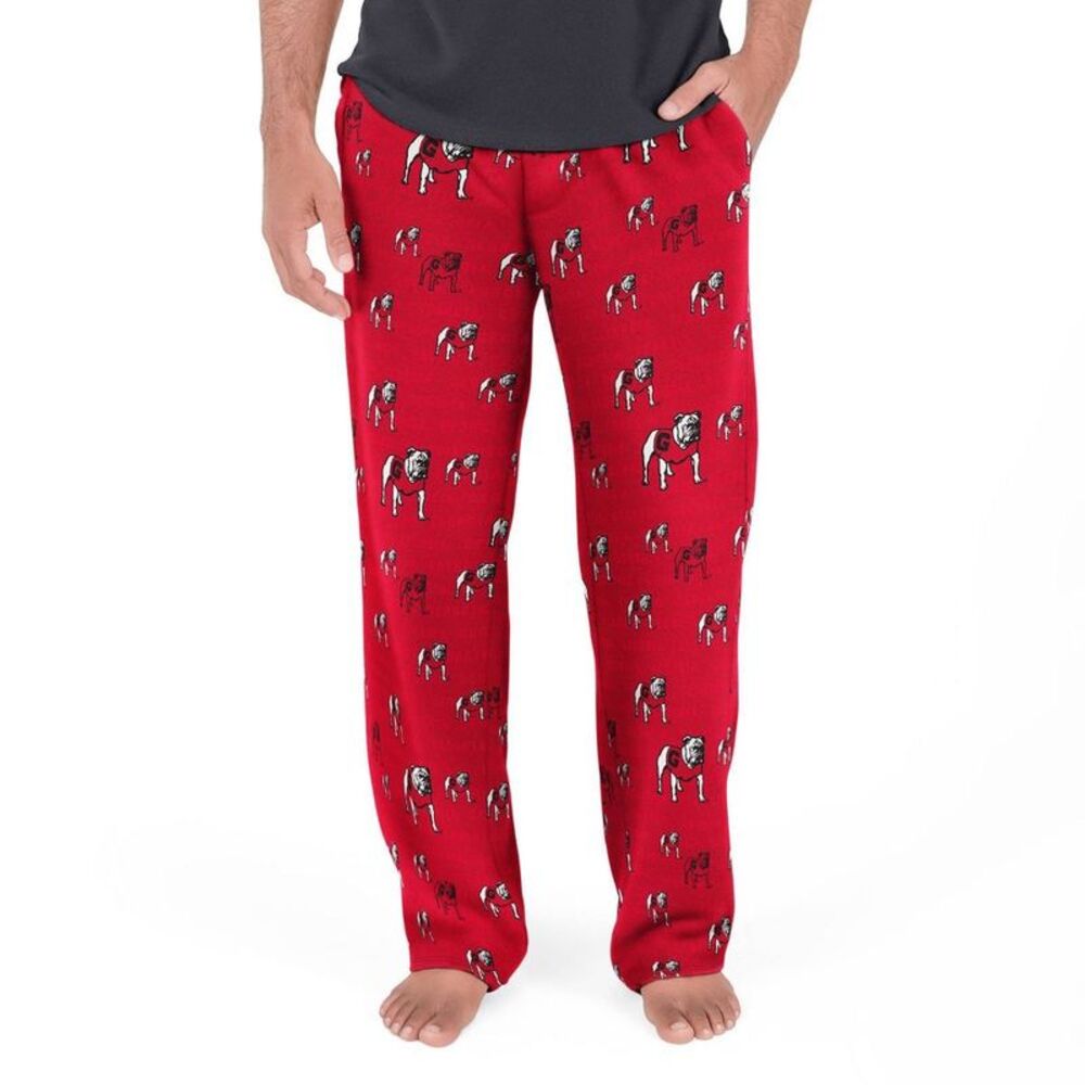 NCAA Georgia Bulldogs All Over Print Lounge Pants - L